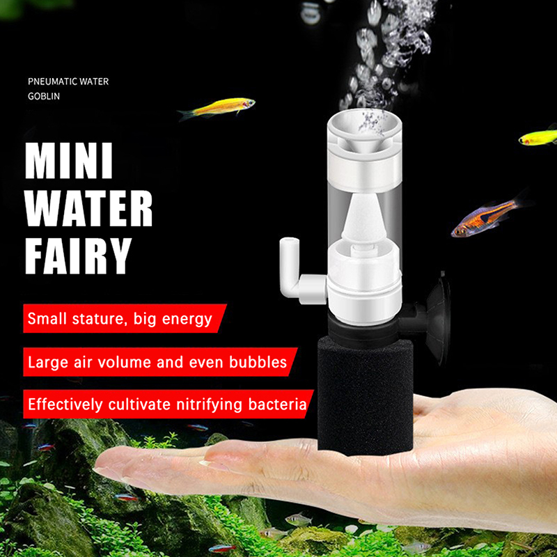 Betta Fish Tank - ♬ Filtro a spugna per acquario