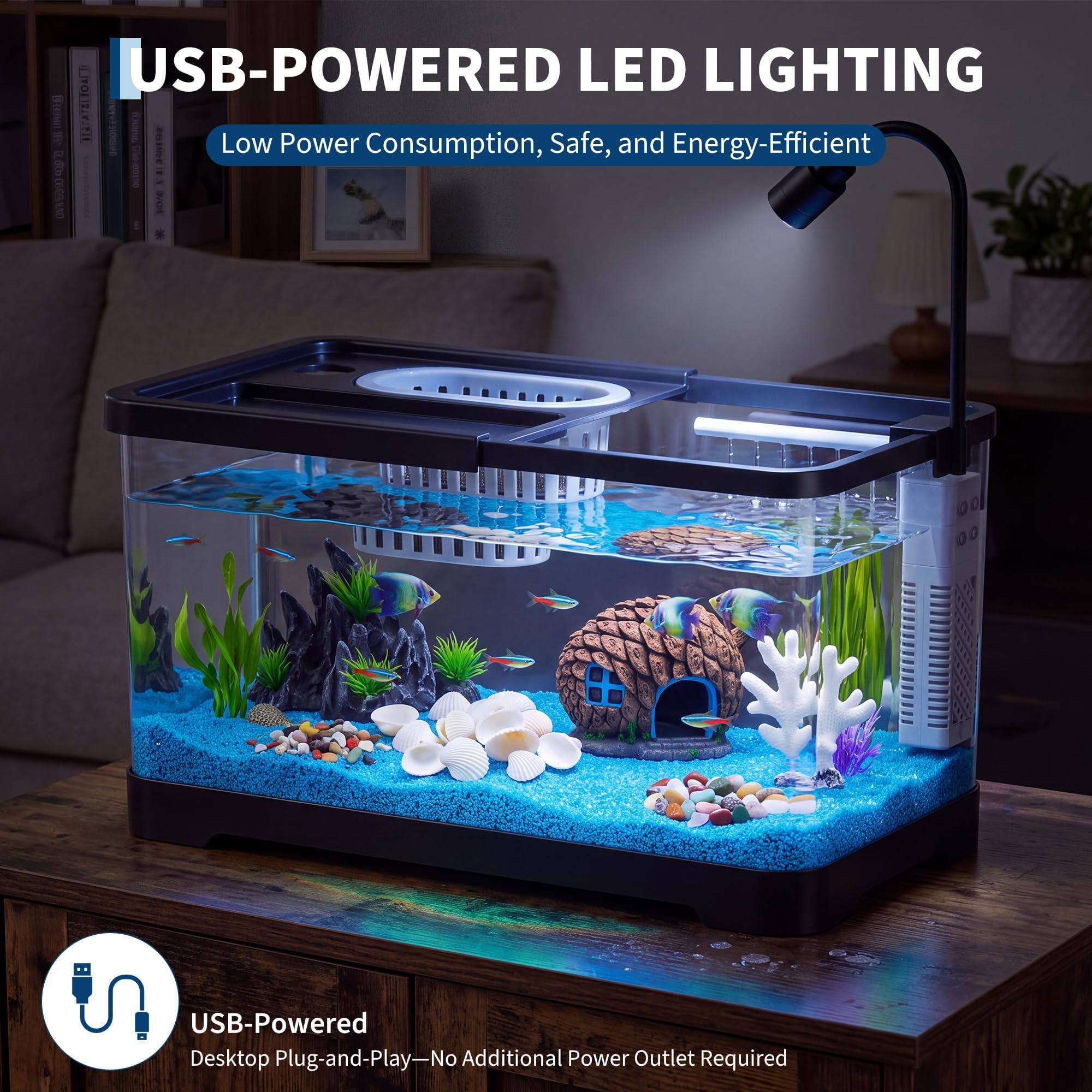 Kit Iniziale per Acquario con  - Betta Fish Tank recensione e prezzo