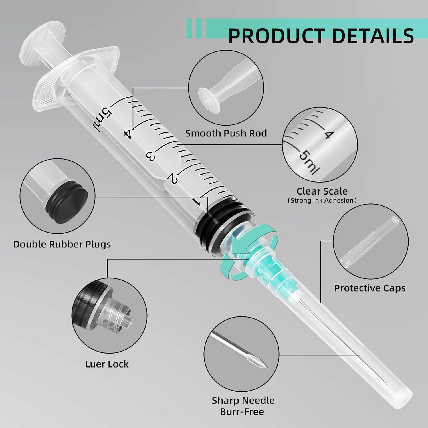 Siringa Luer Lock da 5 ml, ada - Aquarium Plants recensione e prezzo