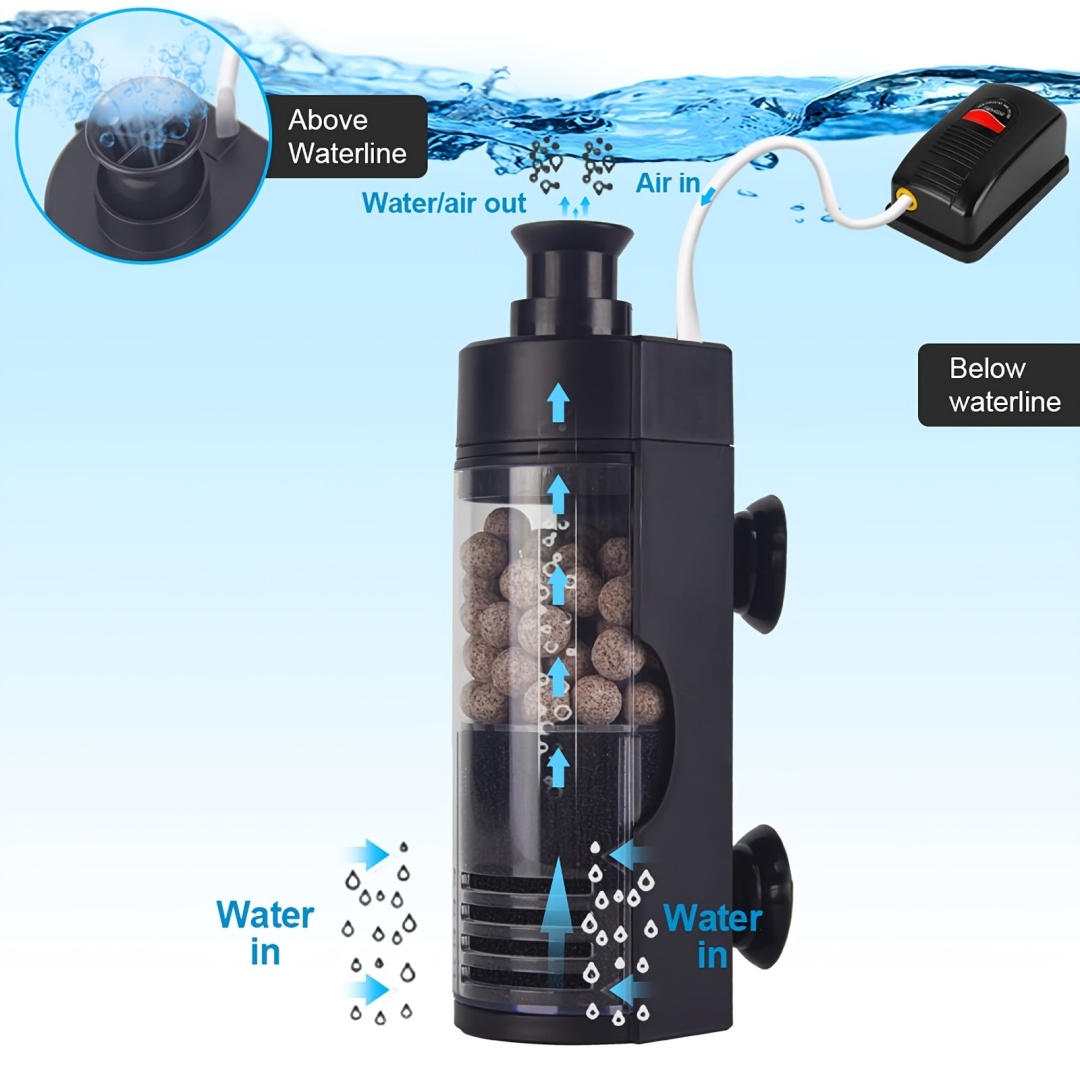 Filtro compatto in spugna bio  - Betta Fish Tank recensione e prezzo