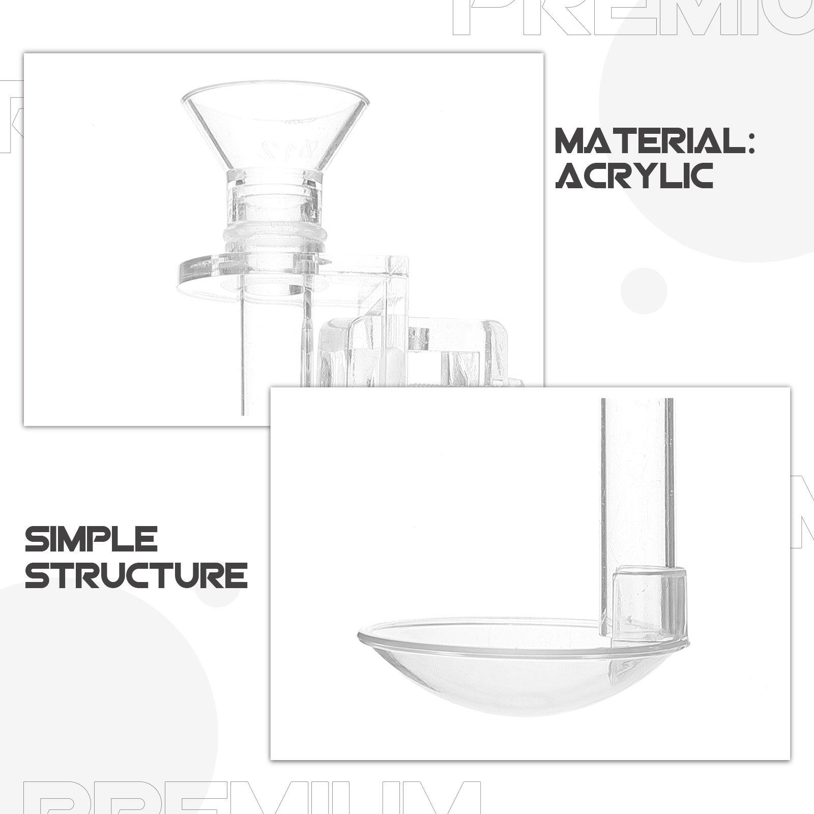 1 set di tubi per l'alimentazi - Betta Fish Tank recensione e prezzo